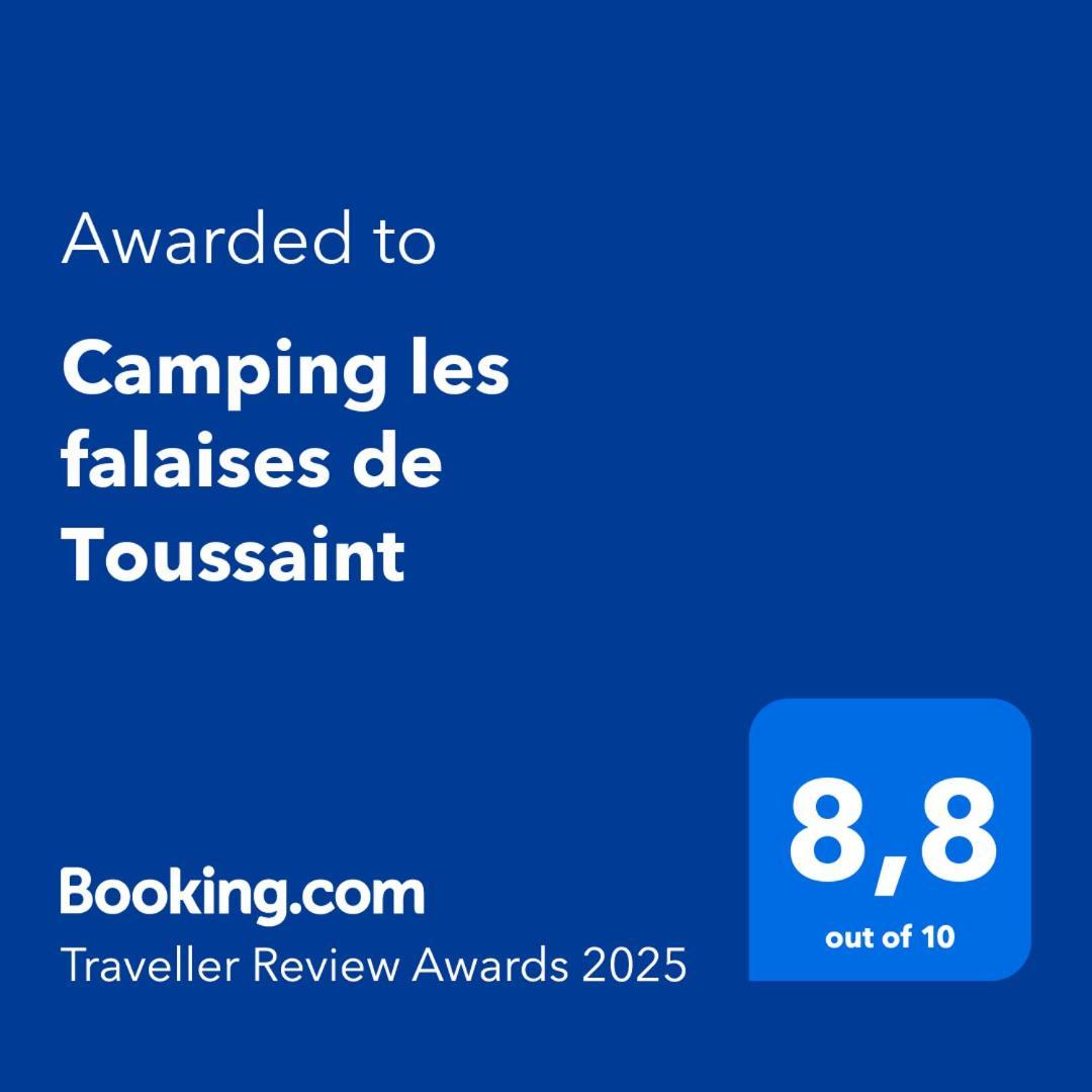 Camping Les Falaises De Toussaint 外观 照片